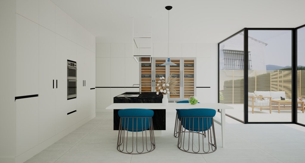 Autokitchen Render using the latest catalog update of their best kitchen design software.